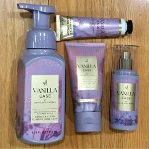Bath & Body Works Vanilla Ease Set